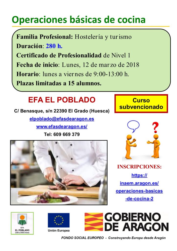cartel el poblado cocina