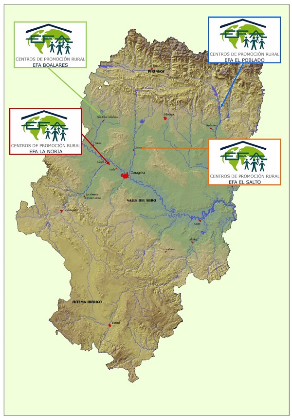 mapa efas