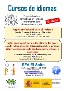 Cartel curso sepe